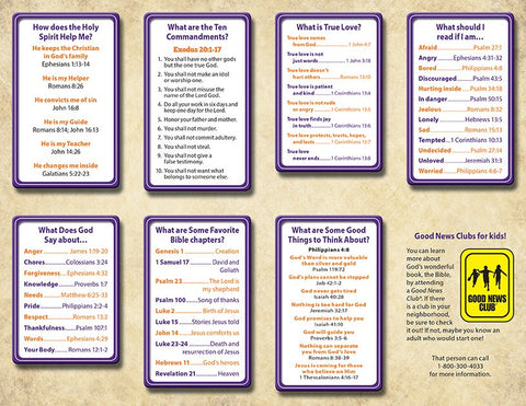 Kid's Mini Guide to the Bible