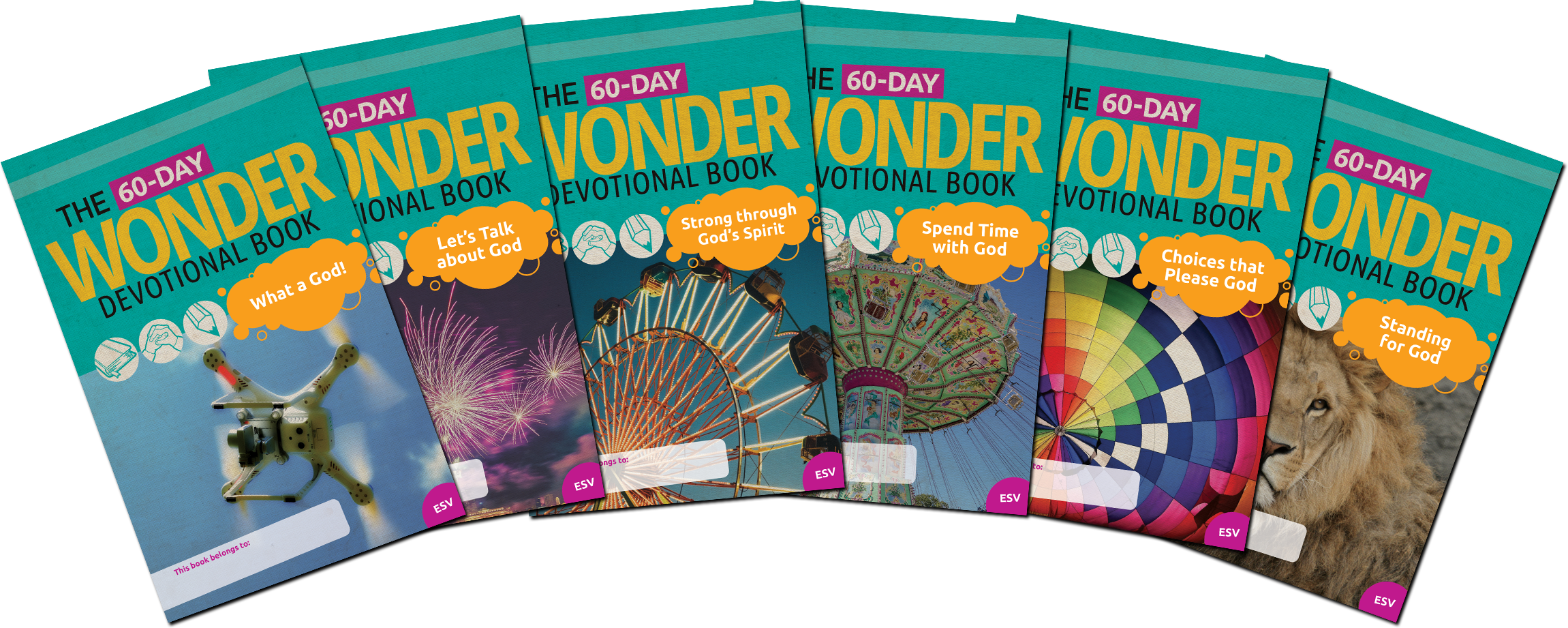 Wonder Devotional Pack (Books 1-6)