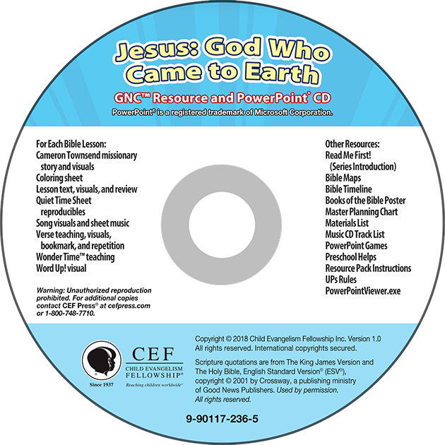 Jesus: God Who Came to Earth PP CD