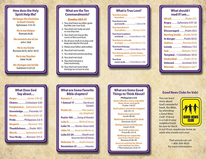Kid's Mini Guide to the Bible
