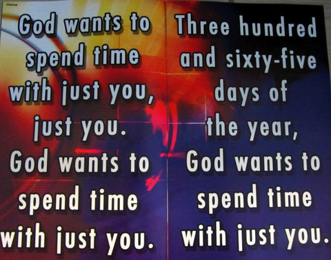 God Wants to Spend time with Just You (365 Days)